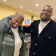 Royceanne Porter, Johnson County Supervisor, With Iowa City Mayor Bruce Teague in downtown Iowa City on Feb. 1, 2020